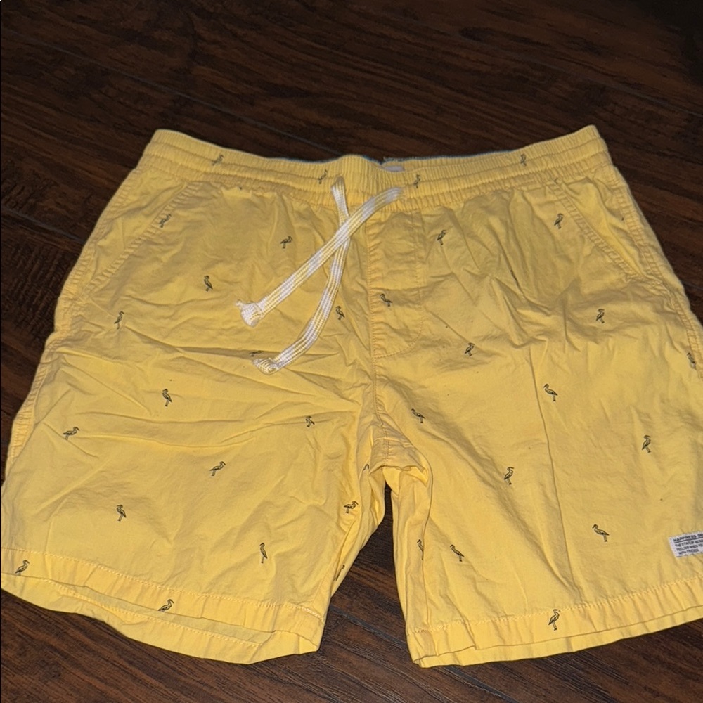 Yellow Men's Shorts